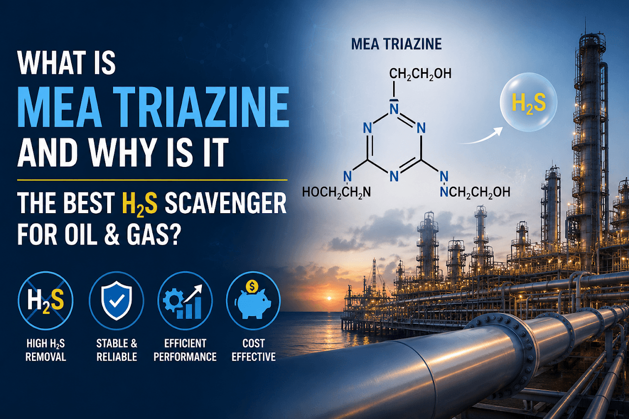 MEA Triazine 78 percent H2S scavenger for oil and gas